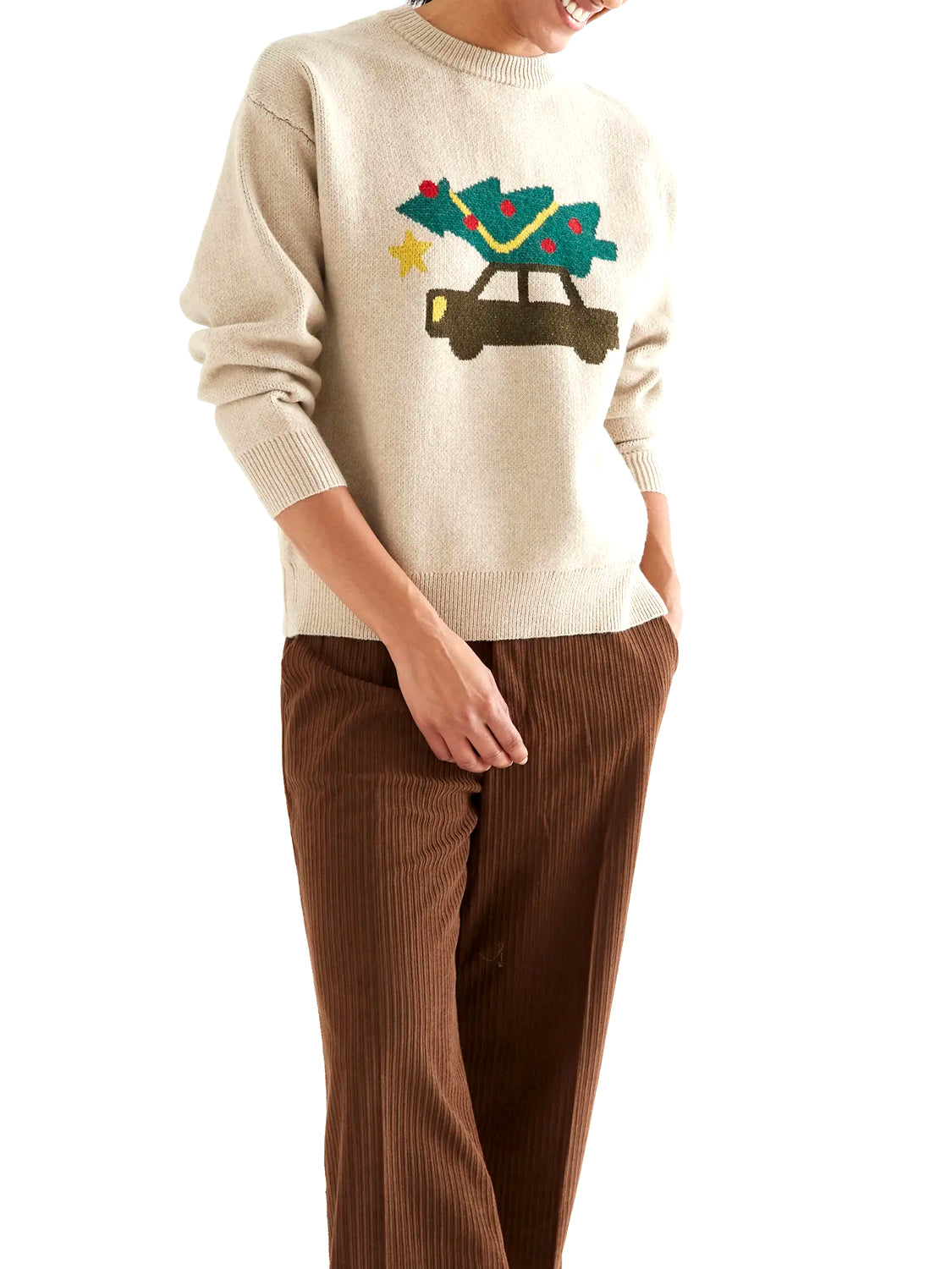COMPAGNIA FANTASTICA Maglione Donna - Beige modello 64C/10276