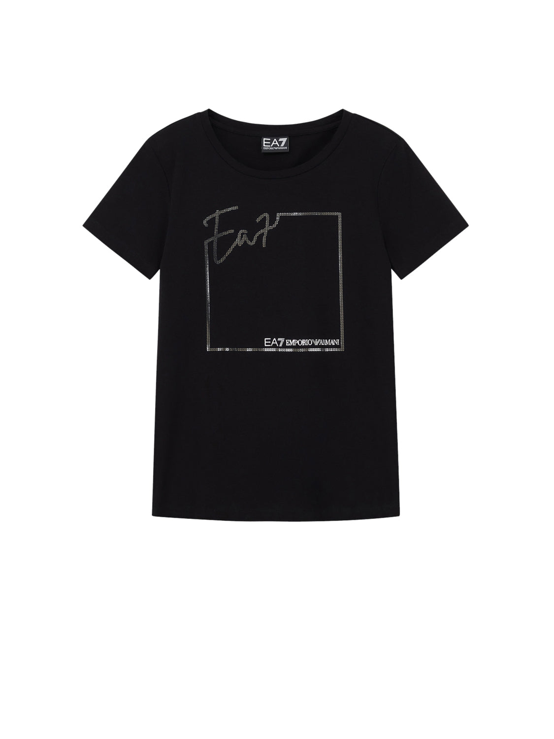 EA7 T-shirt Donna - Nero modello 7W001663 AF10373
