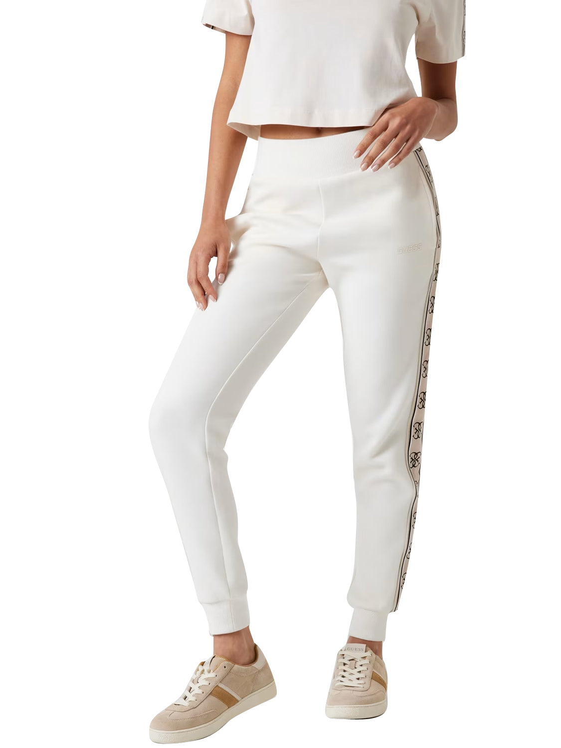 GUESS Pantalone Donna - Bianco modello V2YB15 KB3P2