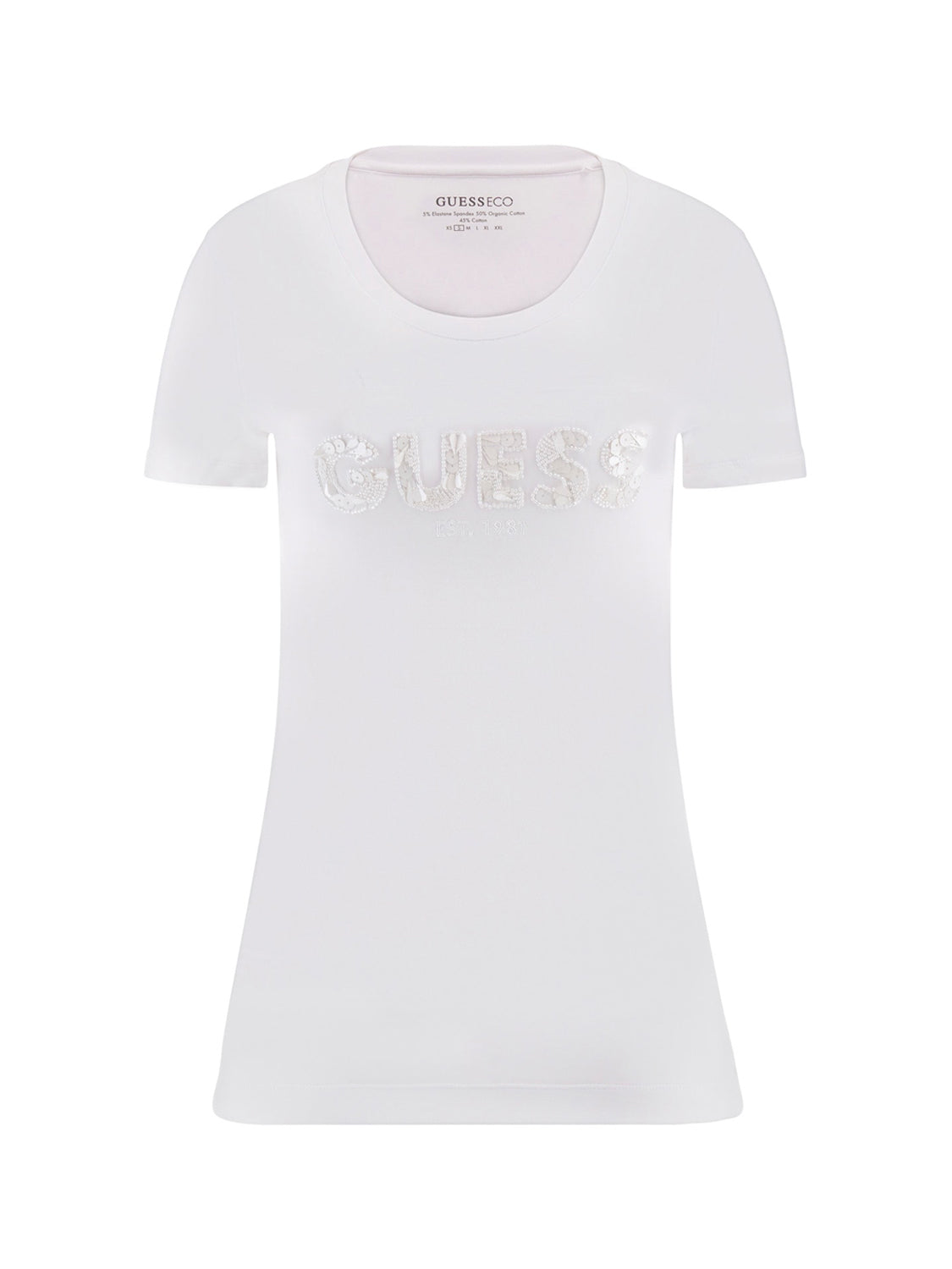 GUESS T-shirt Donna - Bianco modello W5GI17 J1314