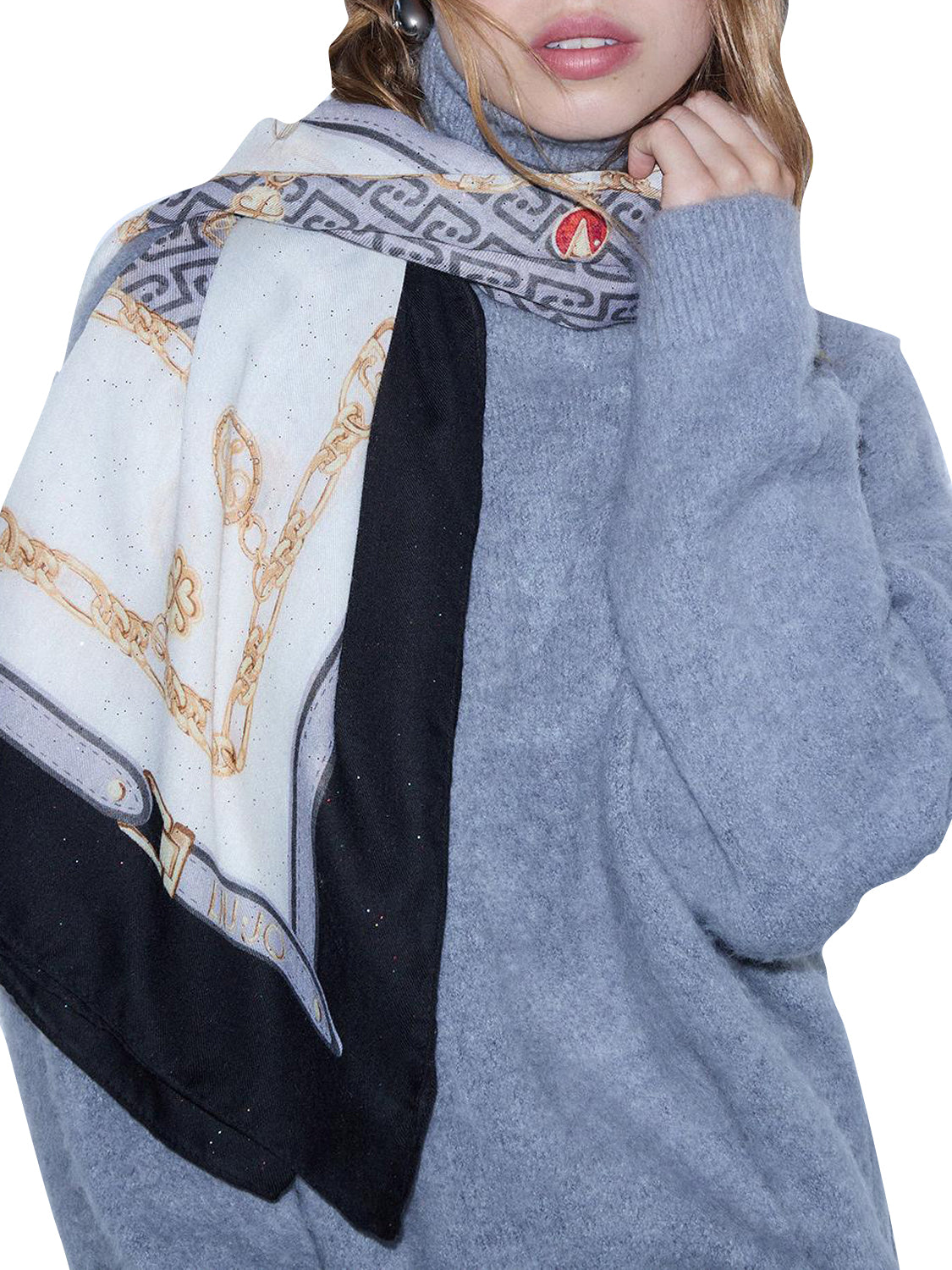 LIU.JO Foulard Donna - Nero modello 2F6069T2745