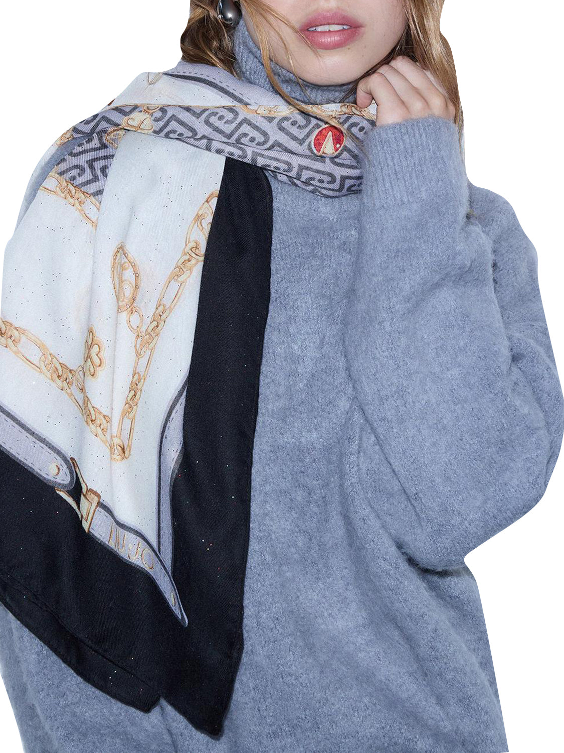 LIU.JO Foulard Donna - Nero modello 2F6069T2745