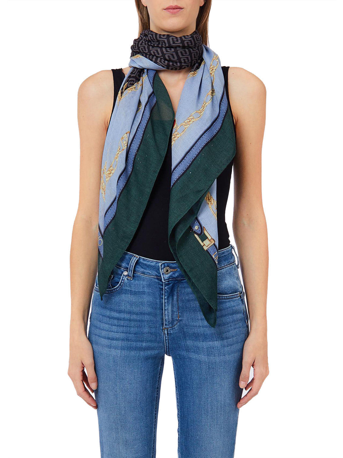 LIU.JO Foulard Donna - Verde modello 2F6069T2745