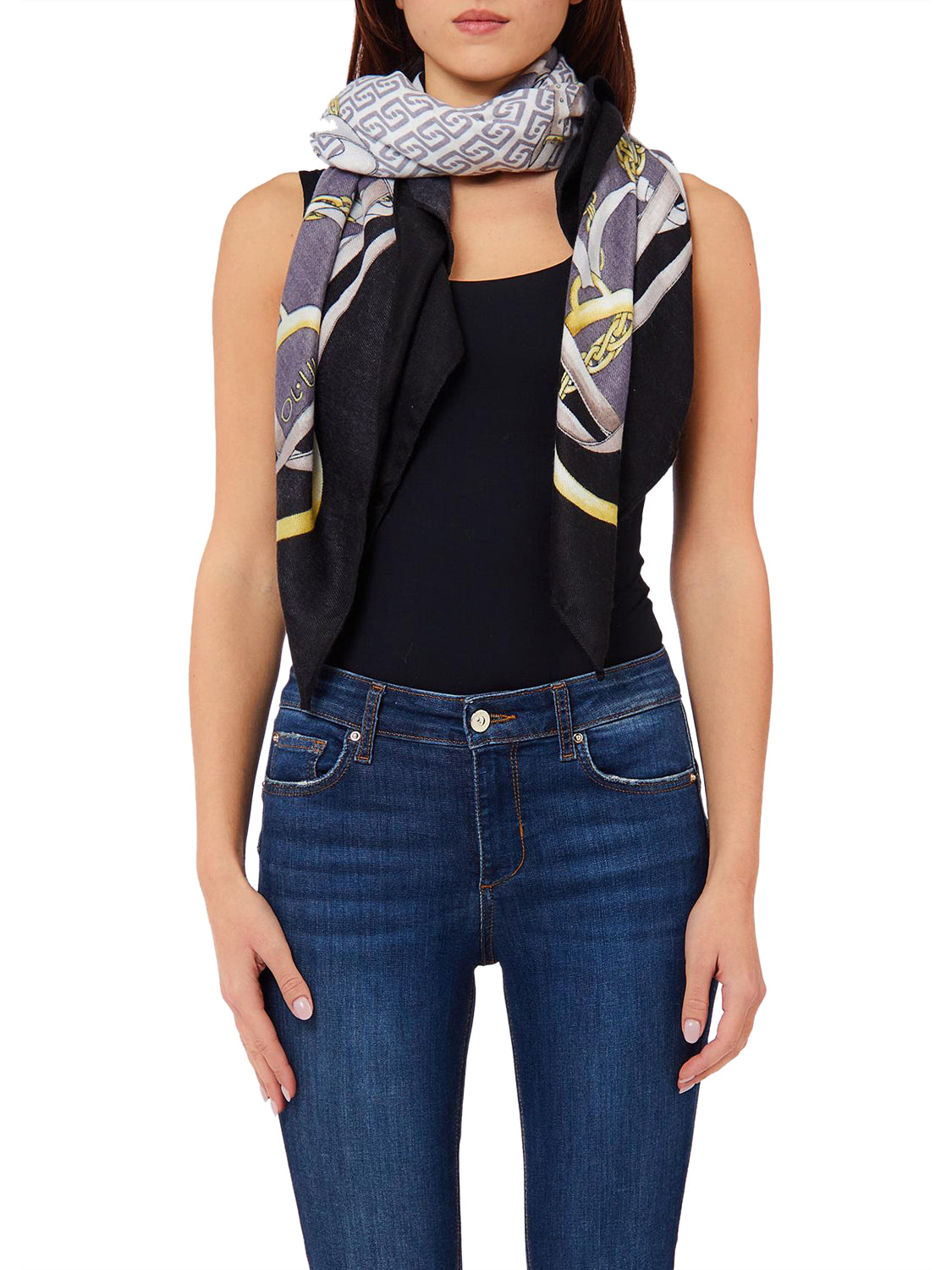 LIU.JO Foulard Donna - Nero modello 2F6074T2745