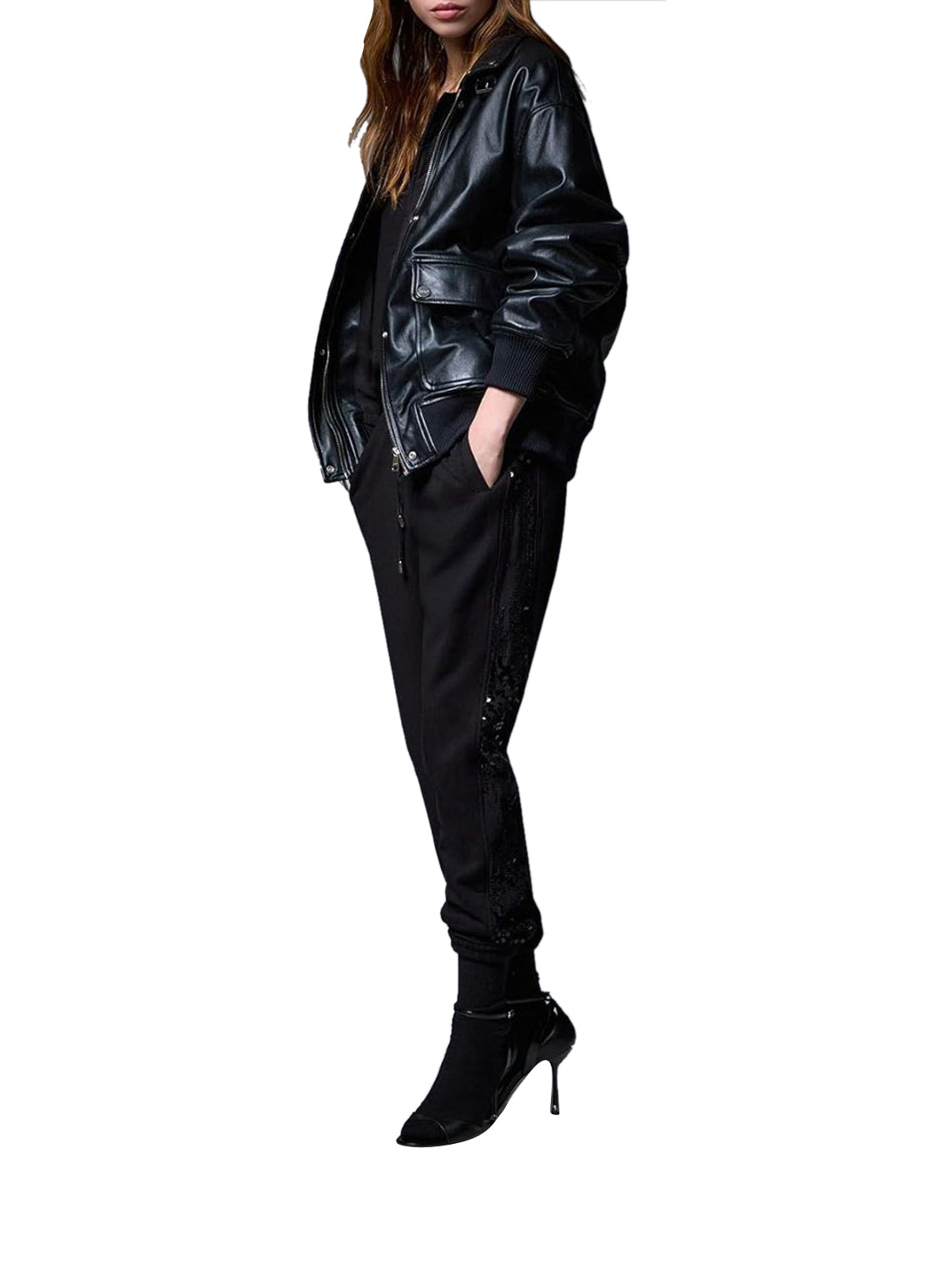 LIU.JO Pantalone Donna - Nero modello TF6143FS576