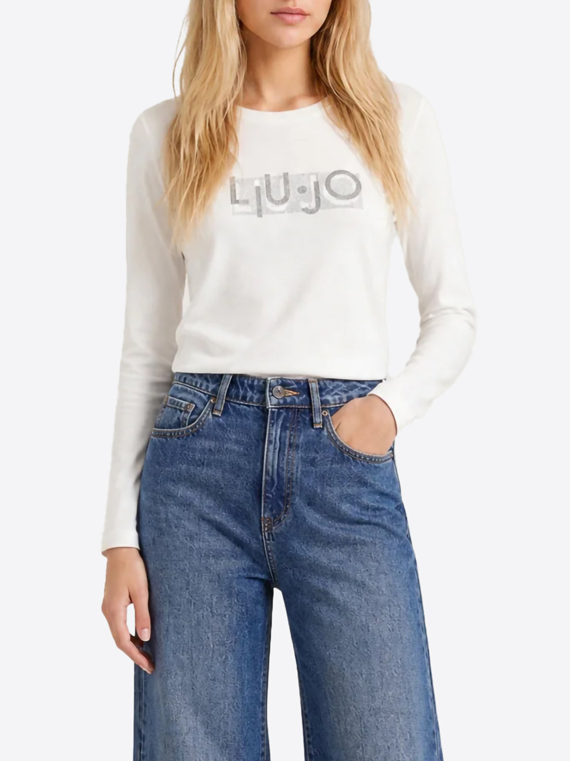 LIU.JO T-shirt Donna - Bianco modello TF6248JS003