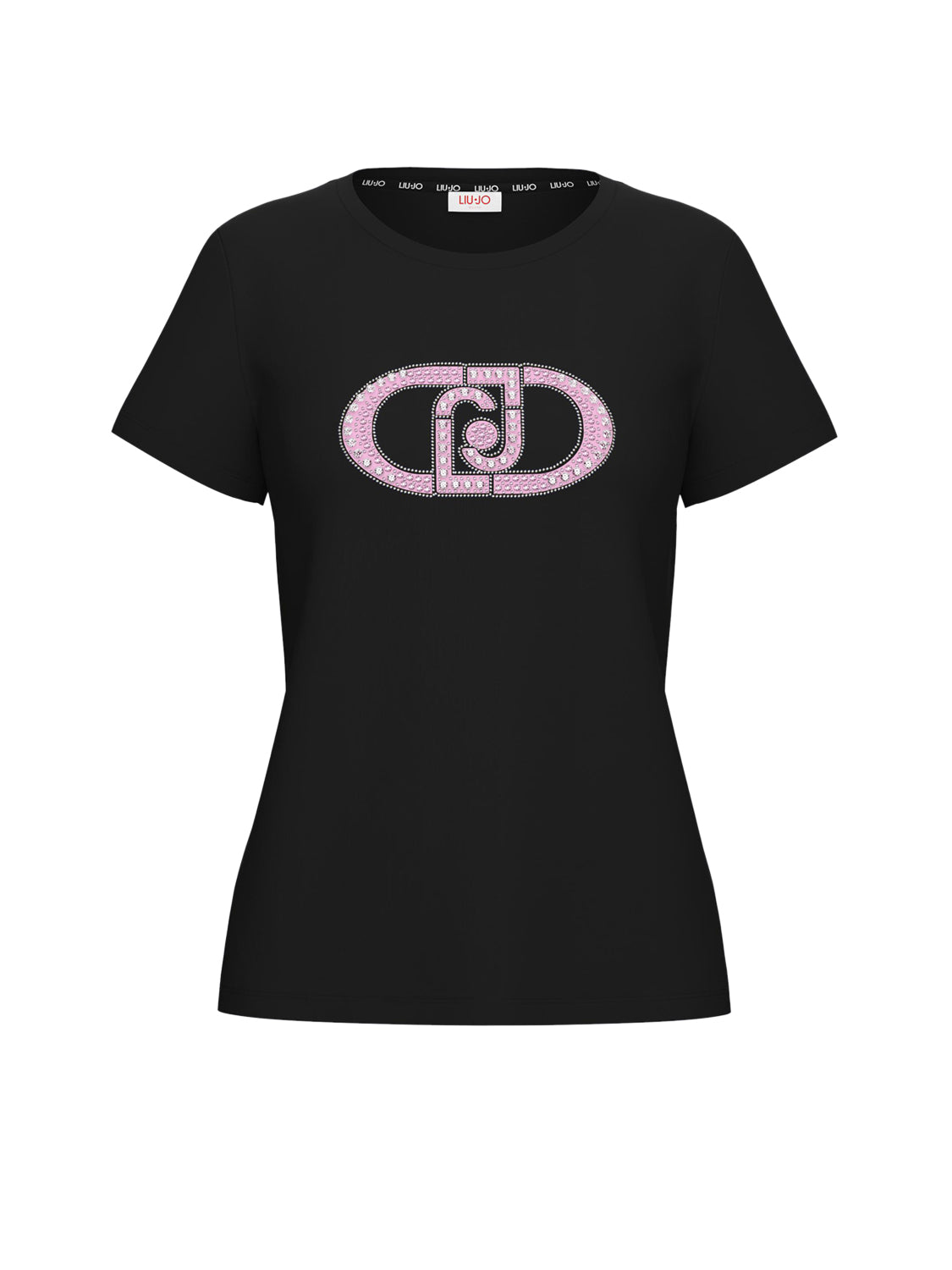 LIU.JO T-shirt Donna - Nero modello TF6253JS923