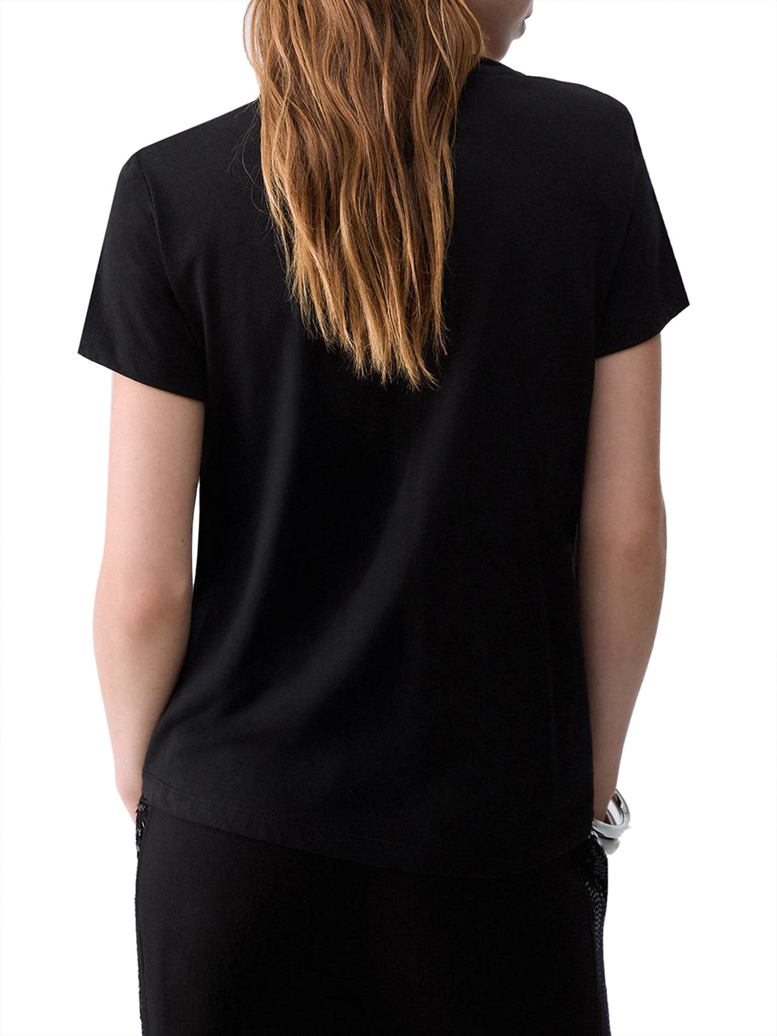 LIU.JO T-shirt Donna - Nero modello TF6253JS923