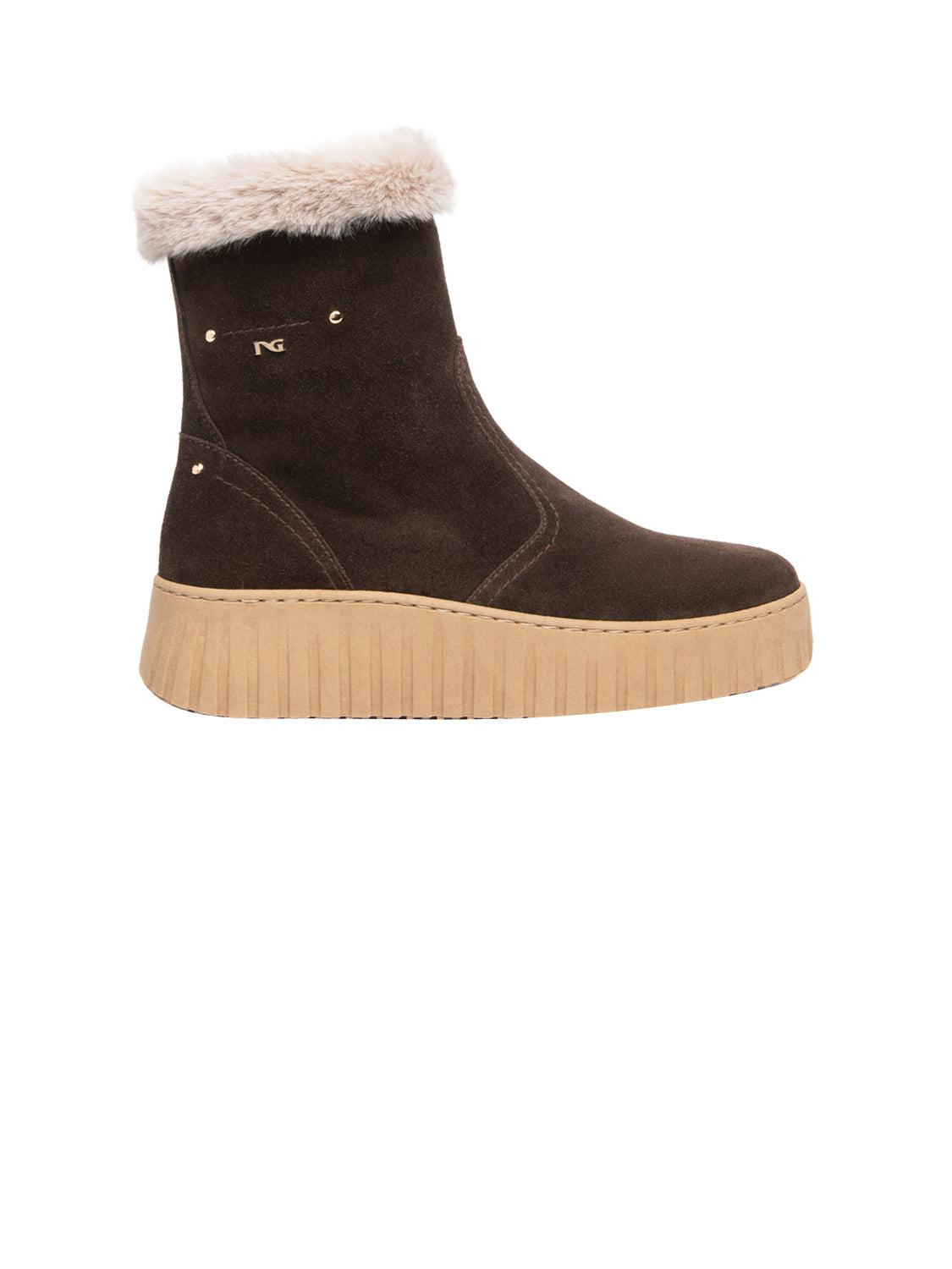 NERO GIARDINI Stivaletti platform Donna - T.Moro modello I617512D