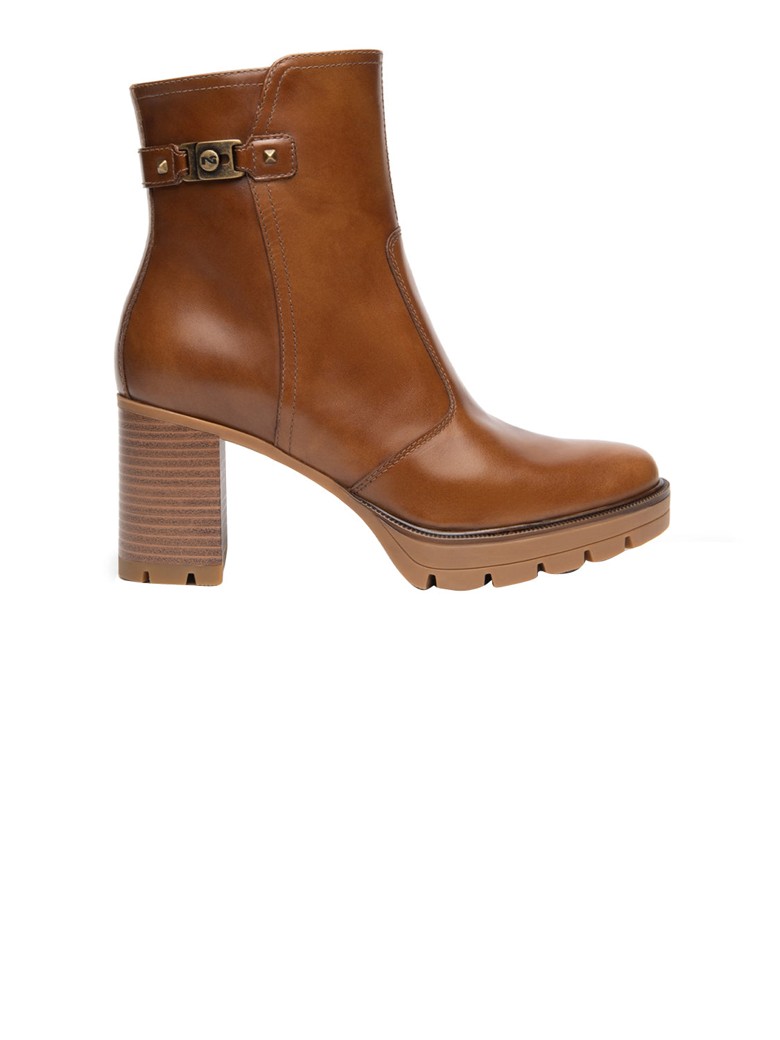 NERO GIARDINI Stivaletti con tacco Donna - Cuoio modello I618043D