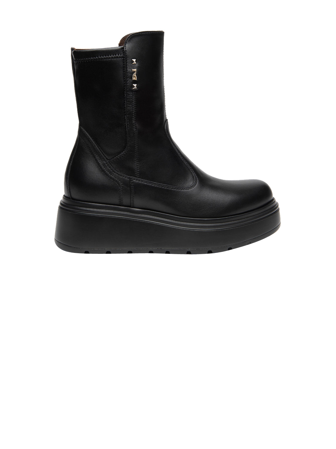 NERO GIARDINI Stivaletti con zeppa Donna - Nero modello I618110D