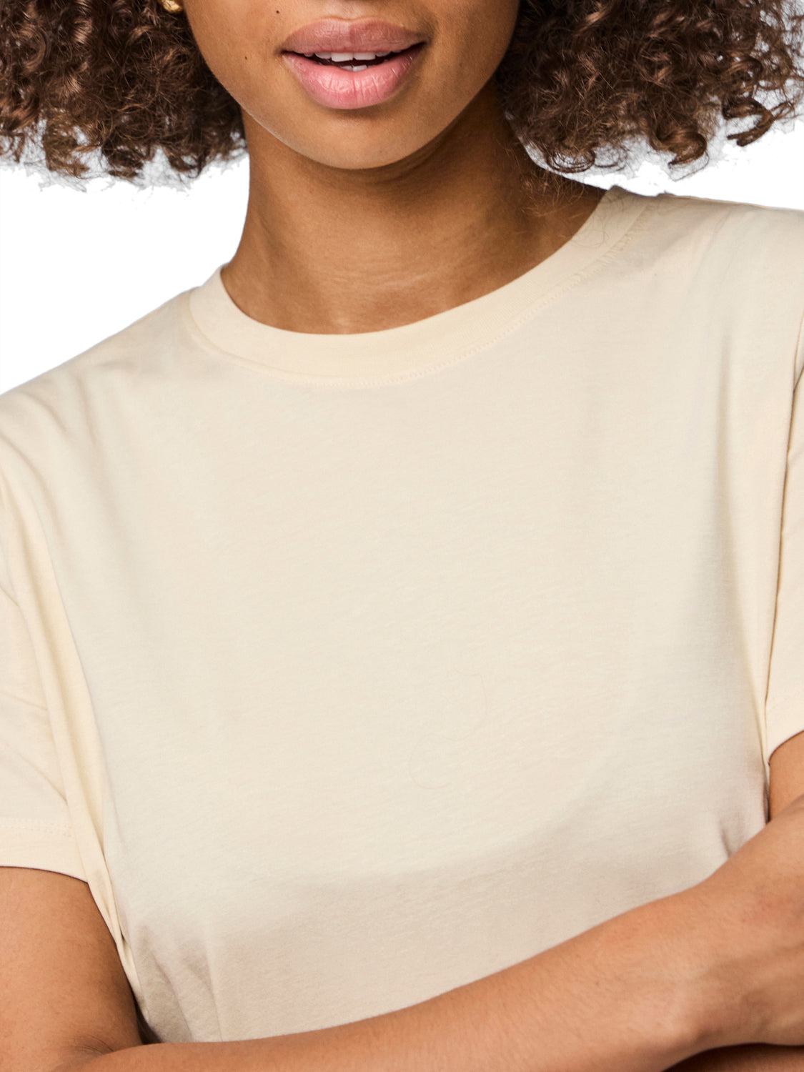 PIECES T-shirt Donna - Beige modello 17140802