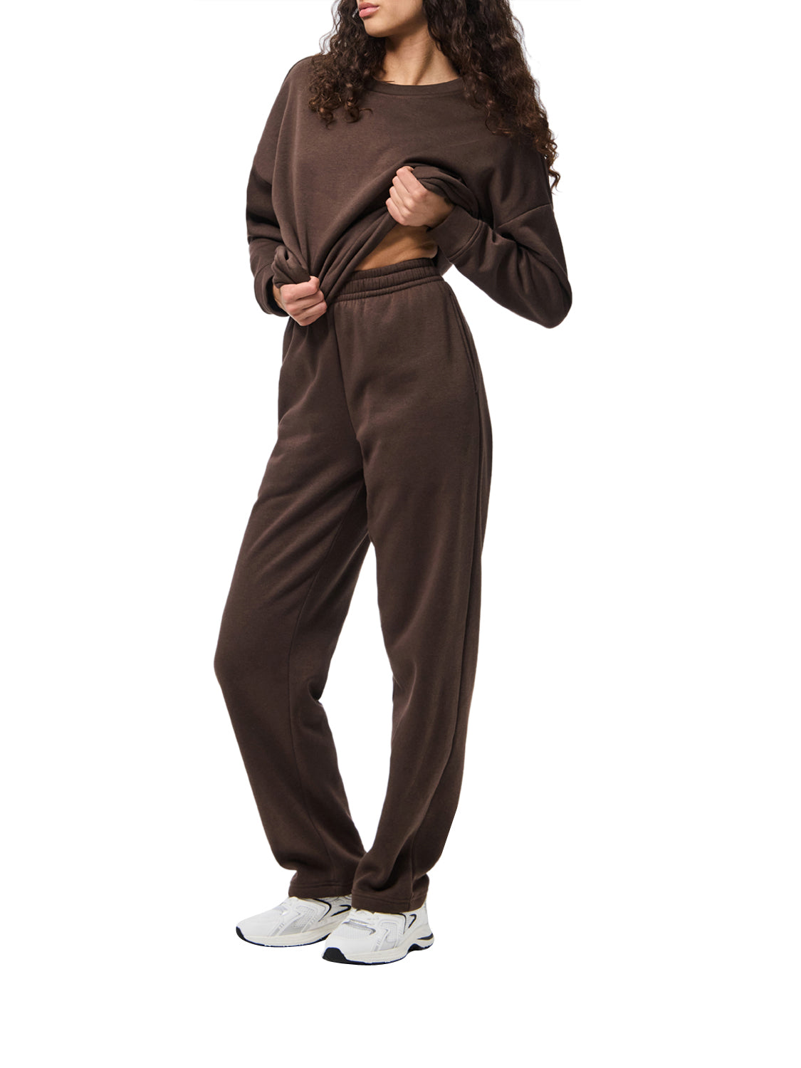 PIECES Pantalone Donna - Marrone modello 17156301