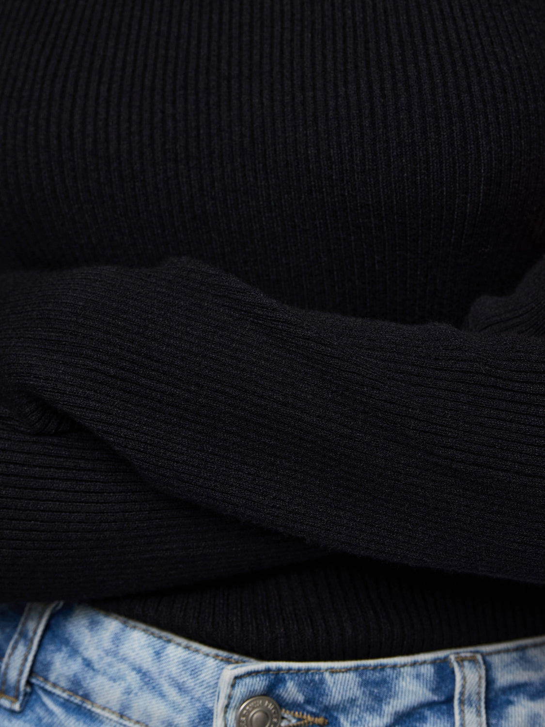PIECES Maglione Donna - Nero modello 17158955
