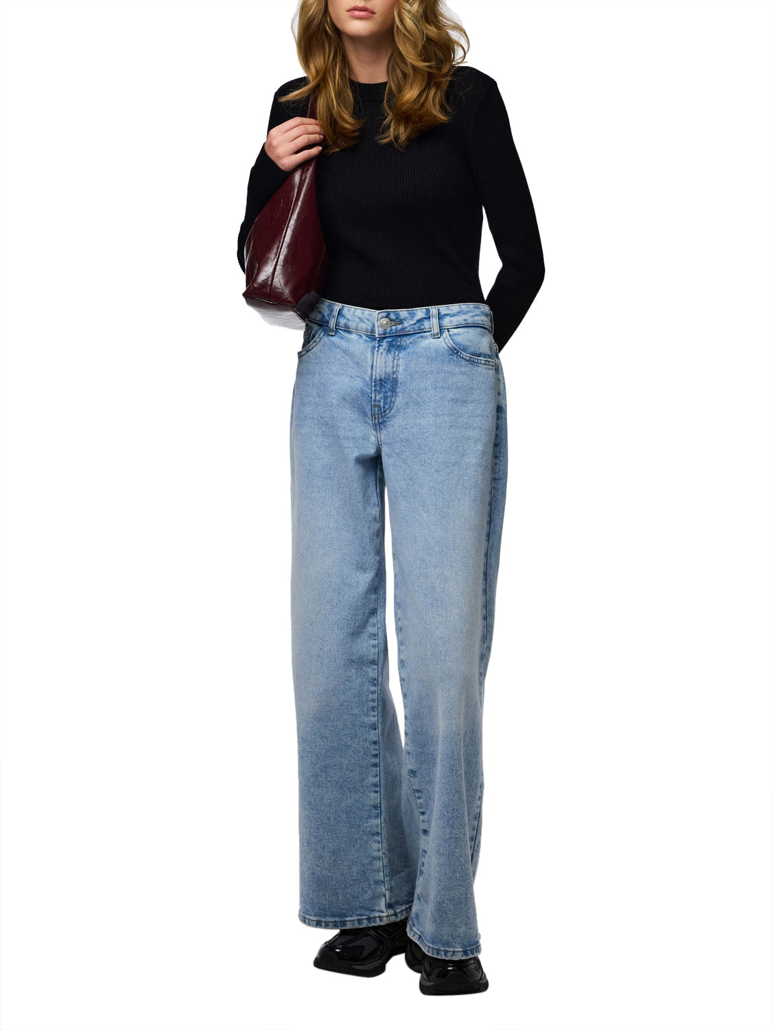 PIECES Maglione Donna - Nero modello 17158955