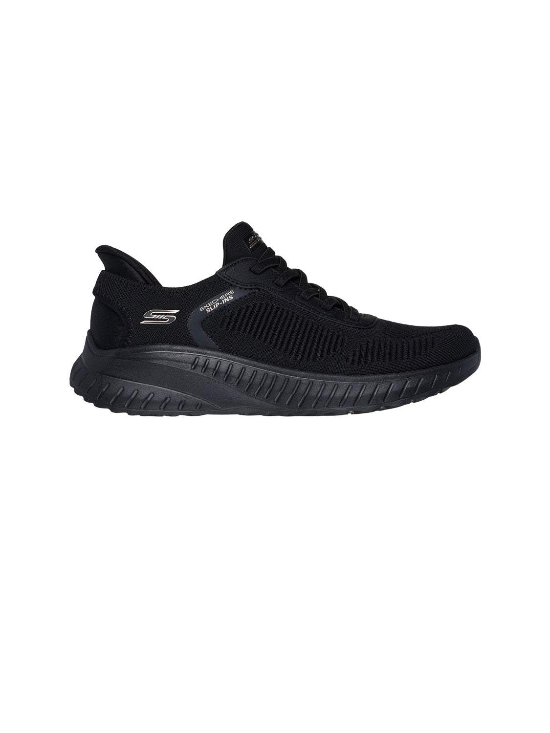SKECHERS Sneakers slip-in Donna - Nero modello 117497
