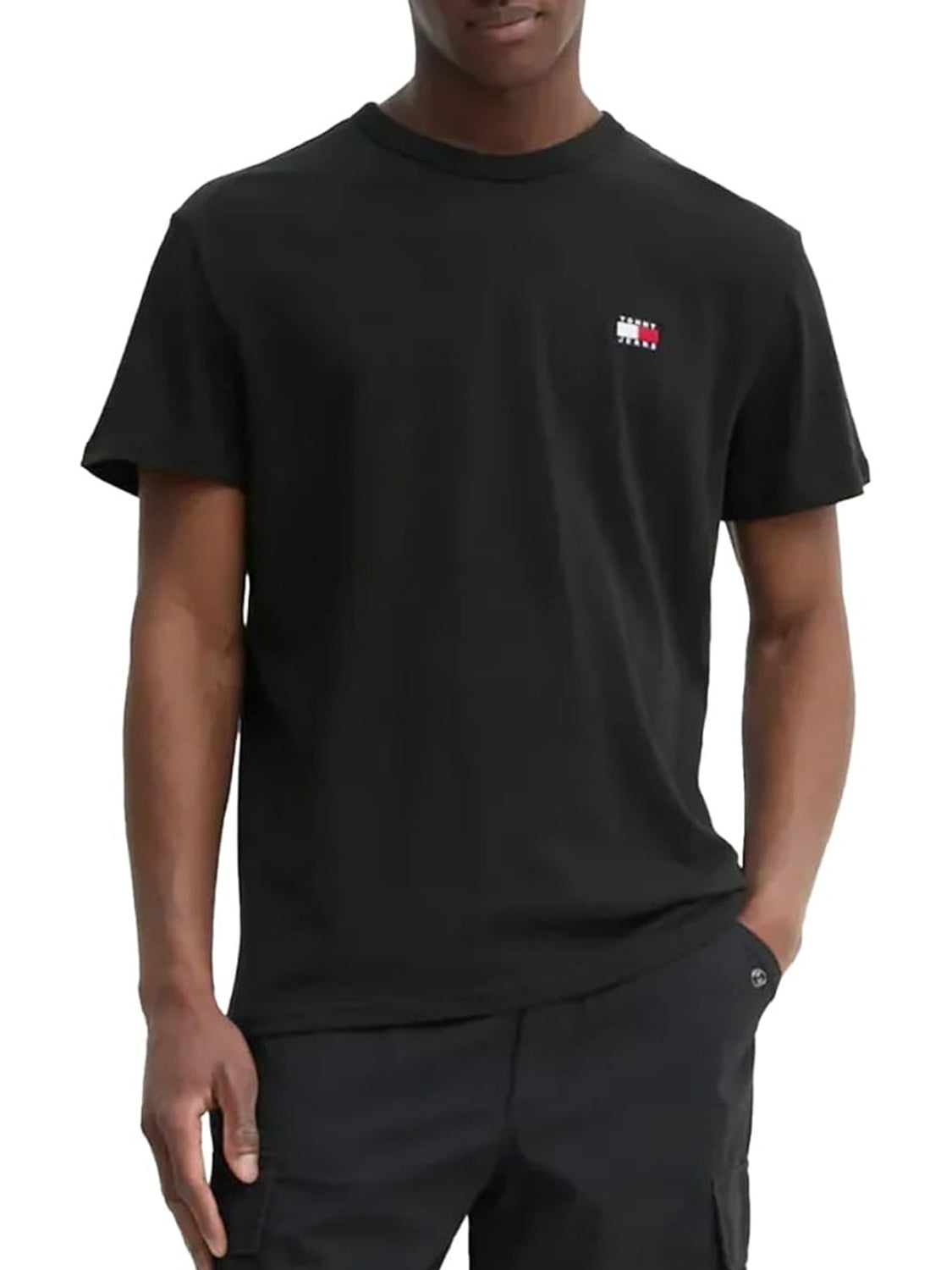 TOMMY HILFIGER T-shirt Uomo - Nero modello DM0DM20322BDS
