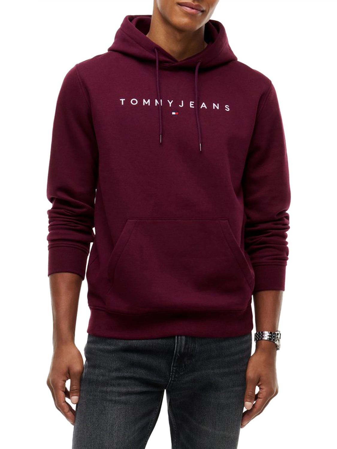 TOMMY HILFIGER Felpa Uomo - Rosso modello DM0DM20746V11
