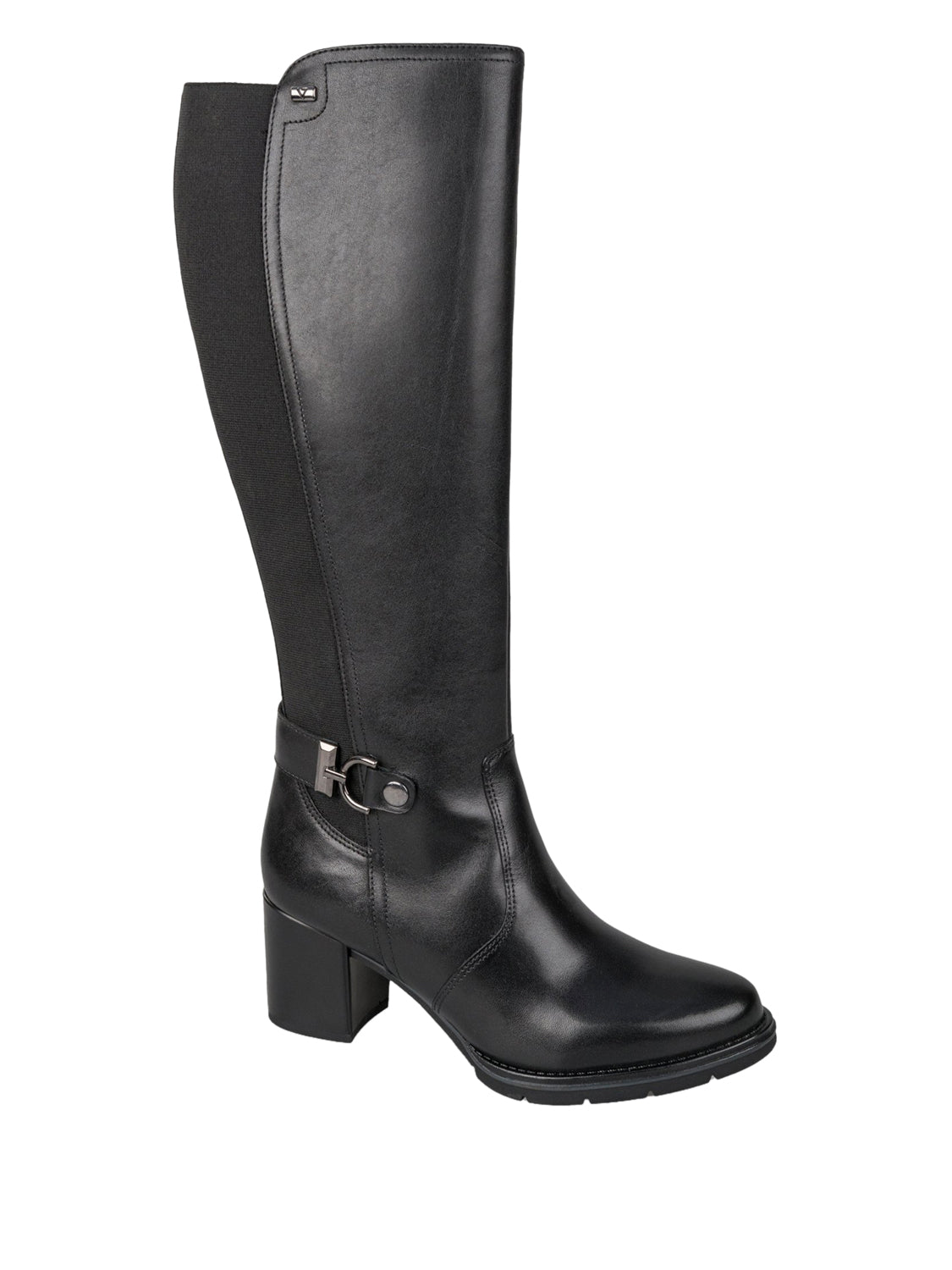 VALLEVERDE Stivali con tacco Donna - Nero modello 17206