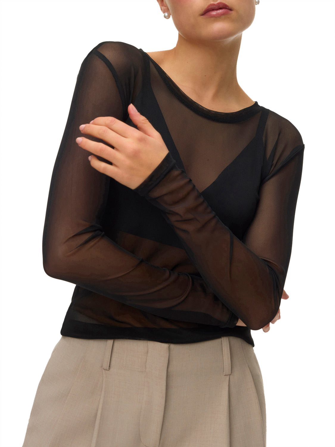 VERO MODA Maglia Donna - Nero modello 10340014
