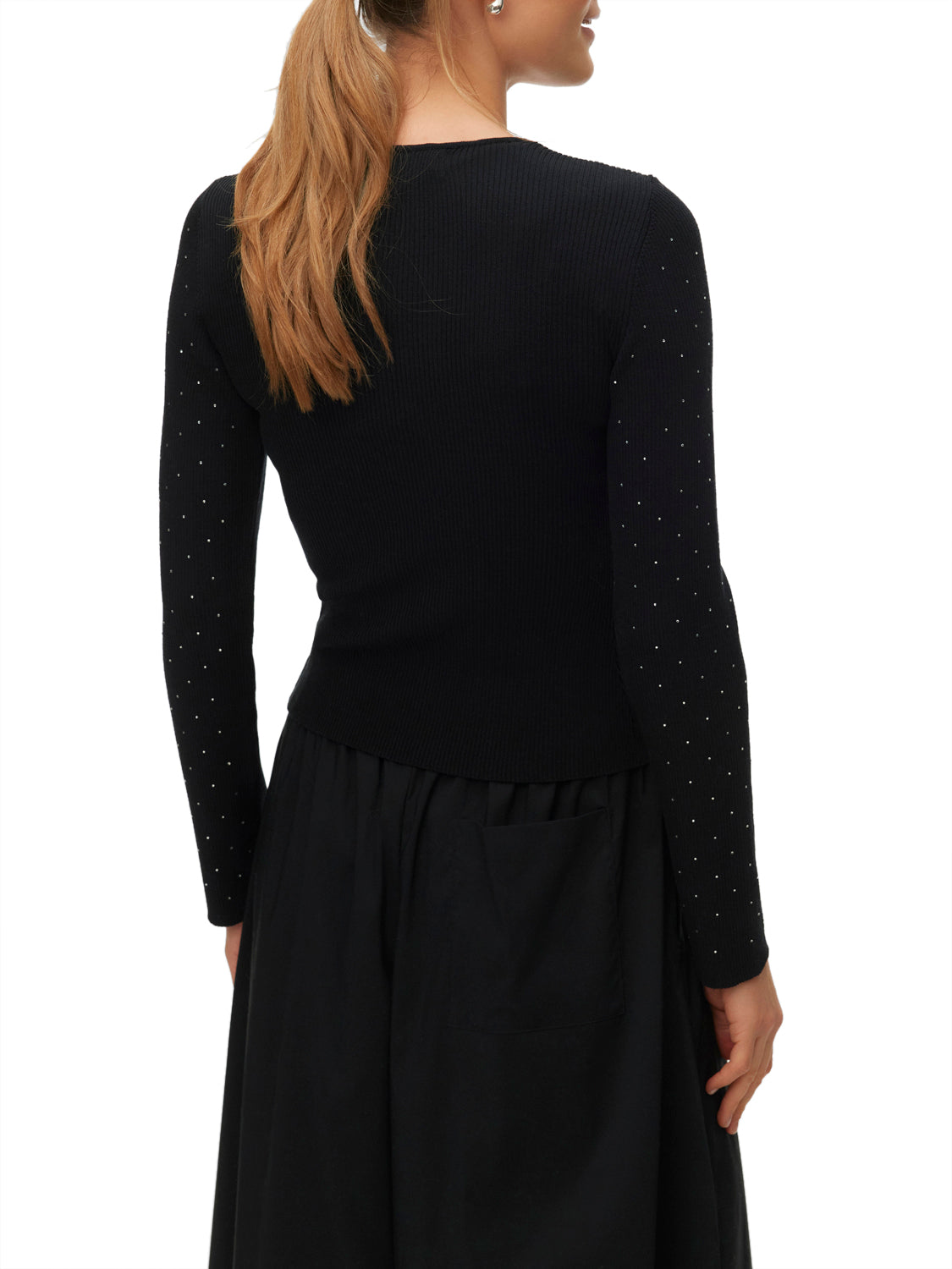 VERO MODA Maglione Donna - Nero modello 10347373