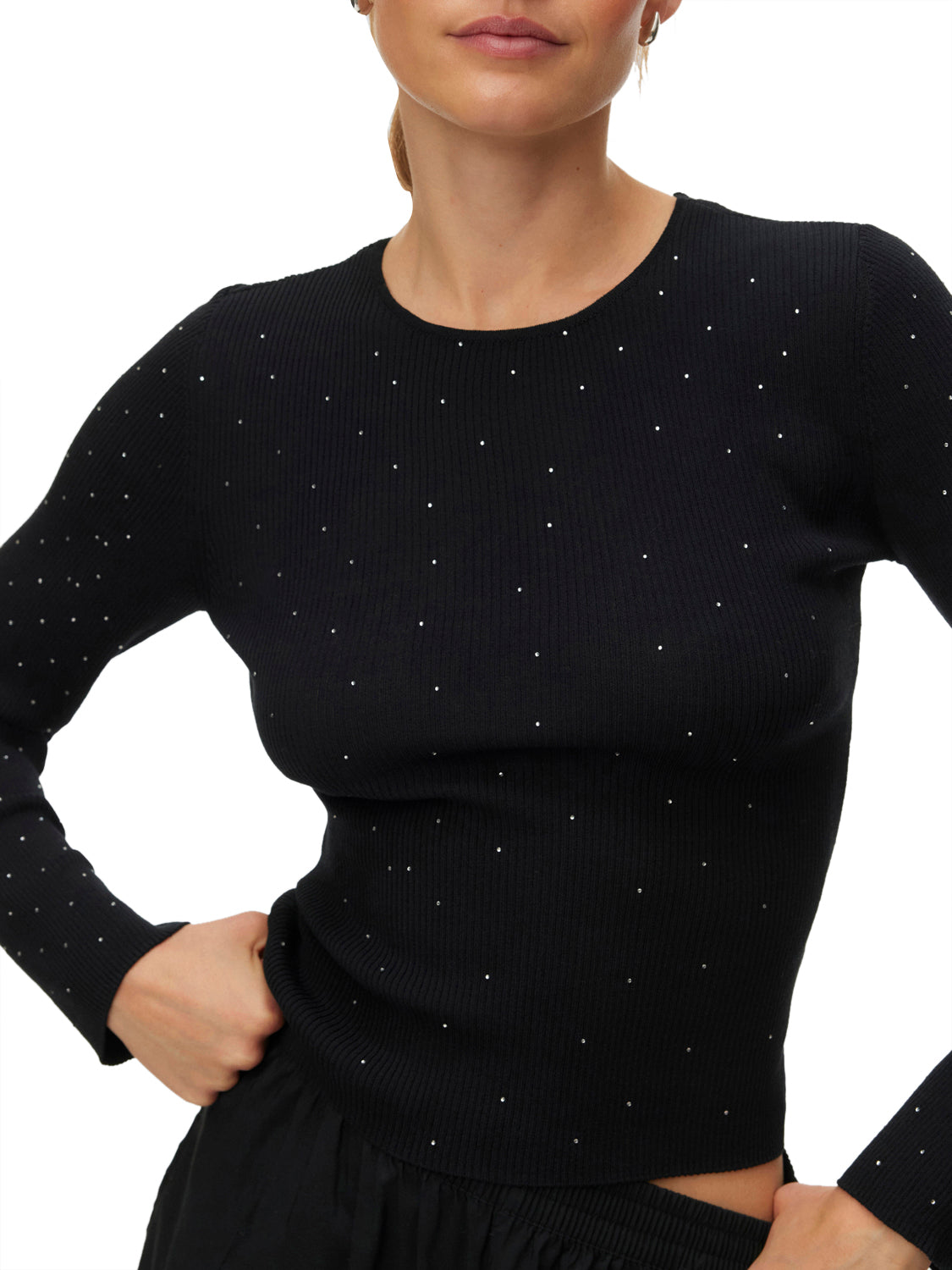 VERO MODA Maglione Donna - Nero modello 10347373