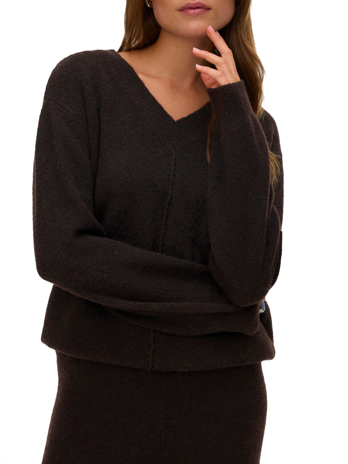 VERO MODA Maglione Donna - Marrone modello 10347415