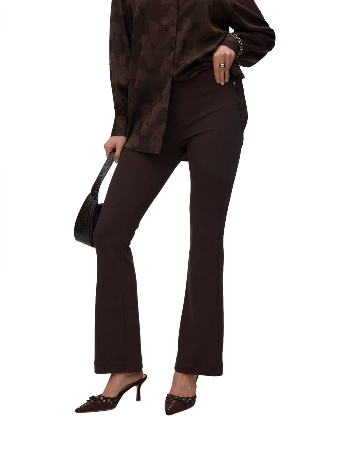 VERO MODA Pantalone Donna - Marrone modello 10352693