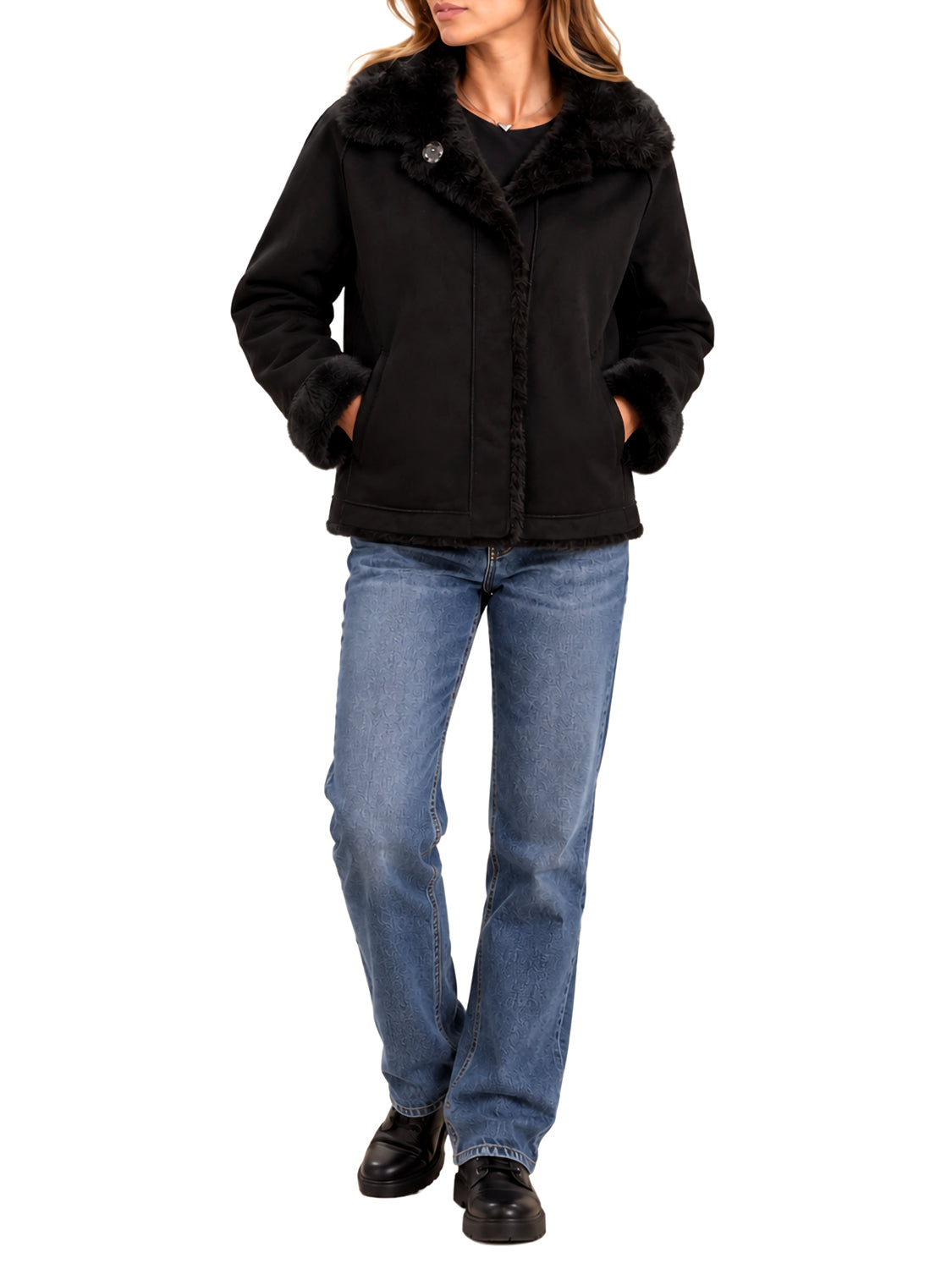 YES ZEE Giacca Donna - Nero modello 01G021KI00