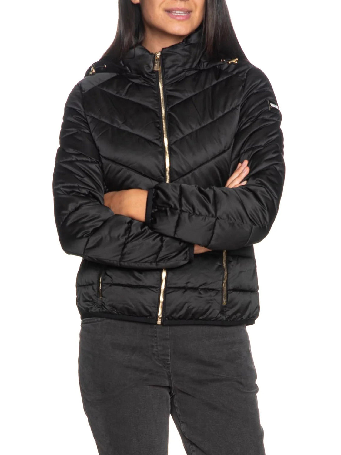 YES ZEE Giubbino Donna - Nero modello 01J007M500