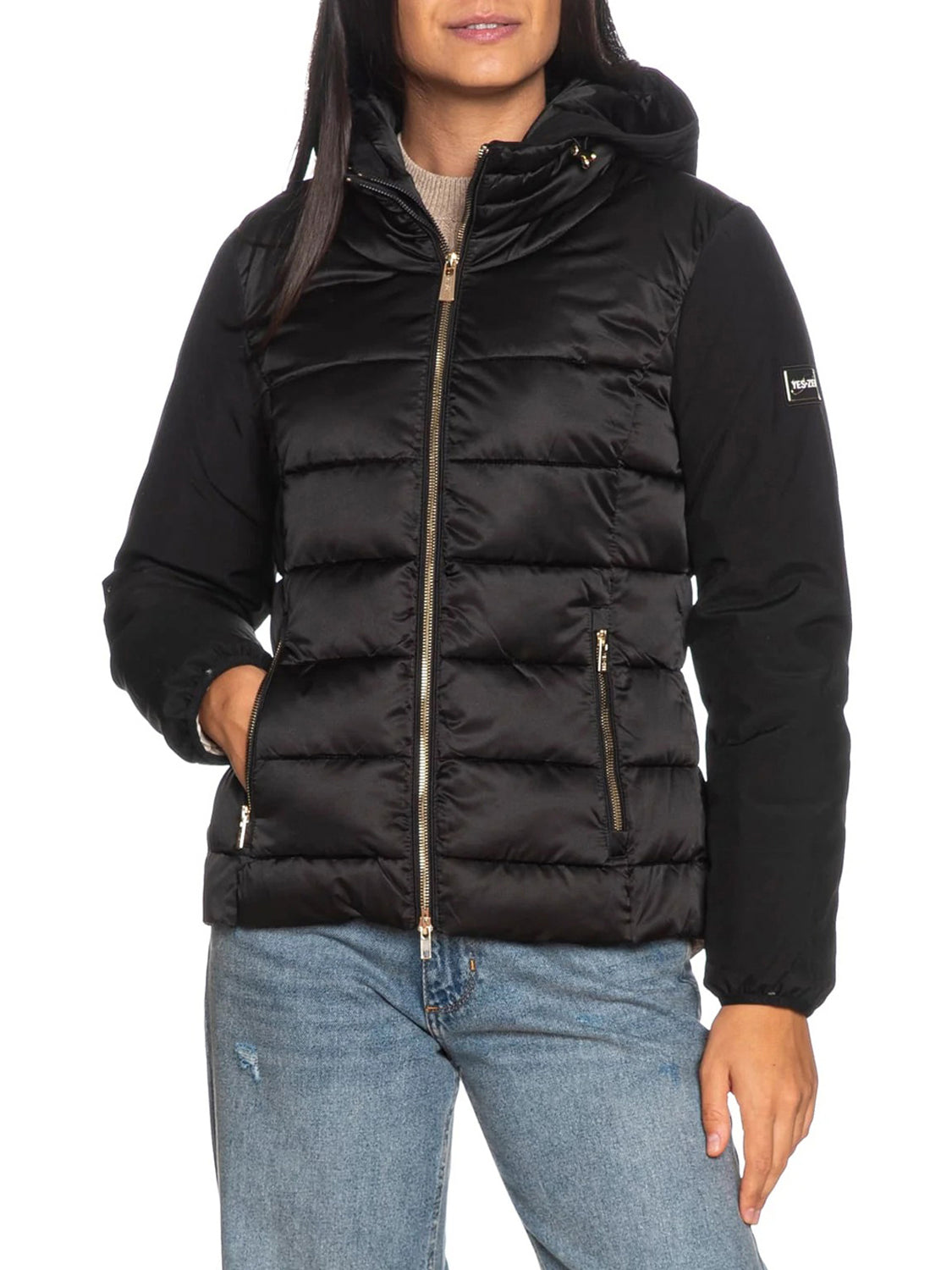 YES ZEE Giubbino Donna - Nero modello 01J045M500