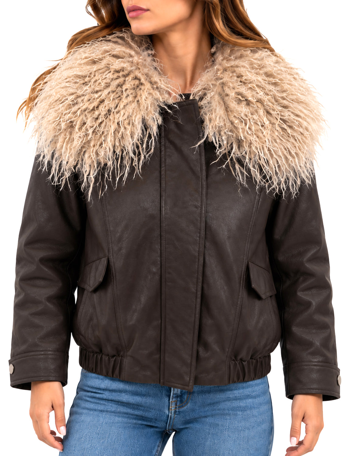YES ZEE Giubbino Donna - T.Moro modello 01J049GO00