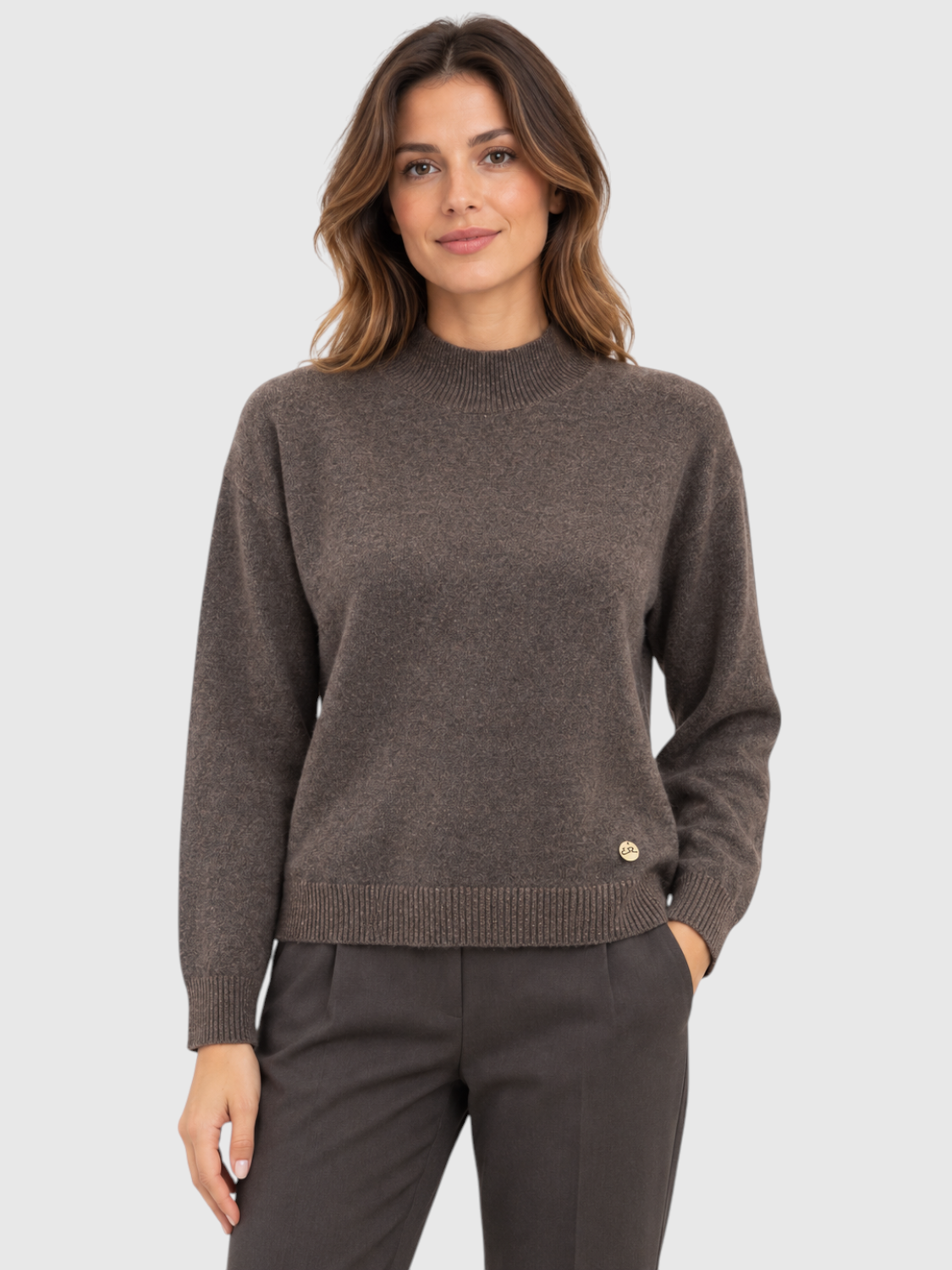 YES ZEE Maglione Donna - T.Moro modello 01M003BN00