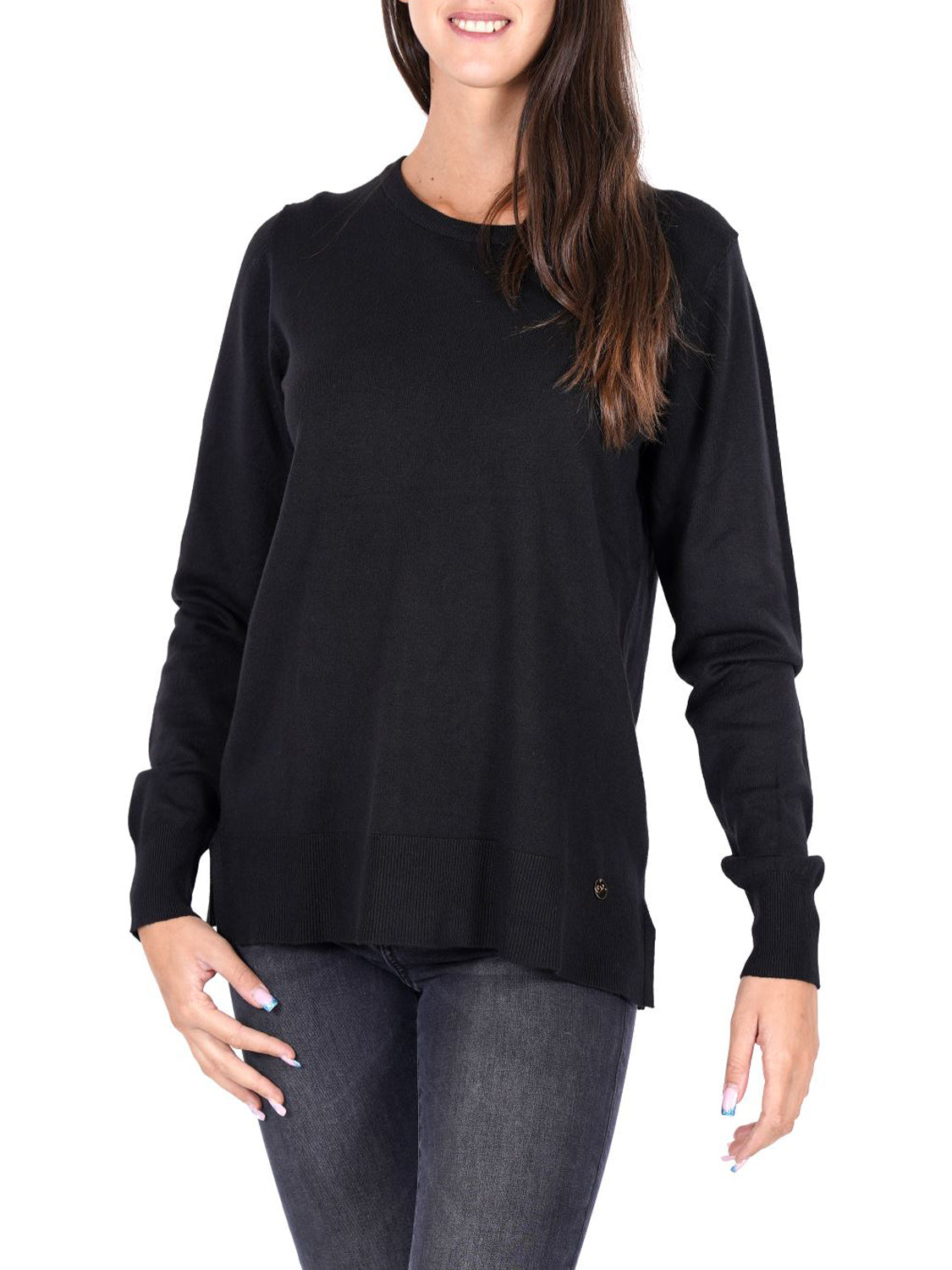 YES ZEE Maglione Donna - Nero modello 01M052RU00