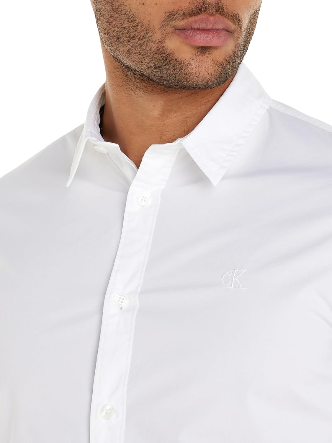 CALVIN KLEIN Camicia Uomo - Bianco