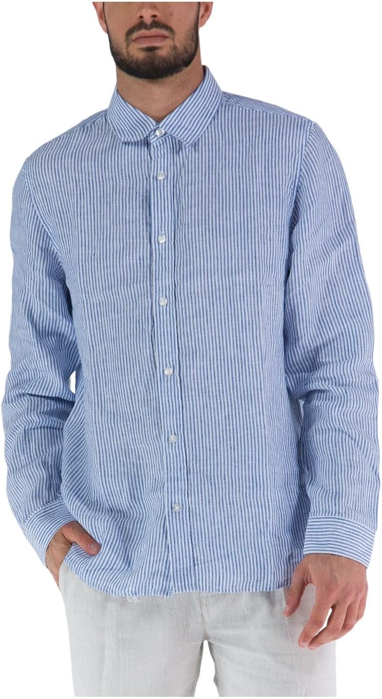 GUESS Camicia Uomo - Blu