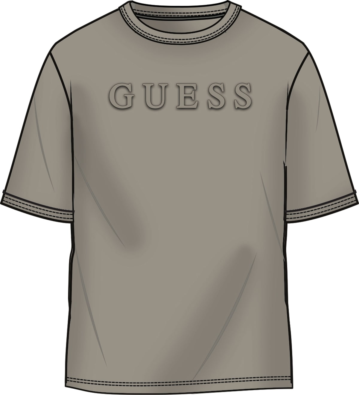 GUESS T-shirt Uomo - Grigio