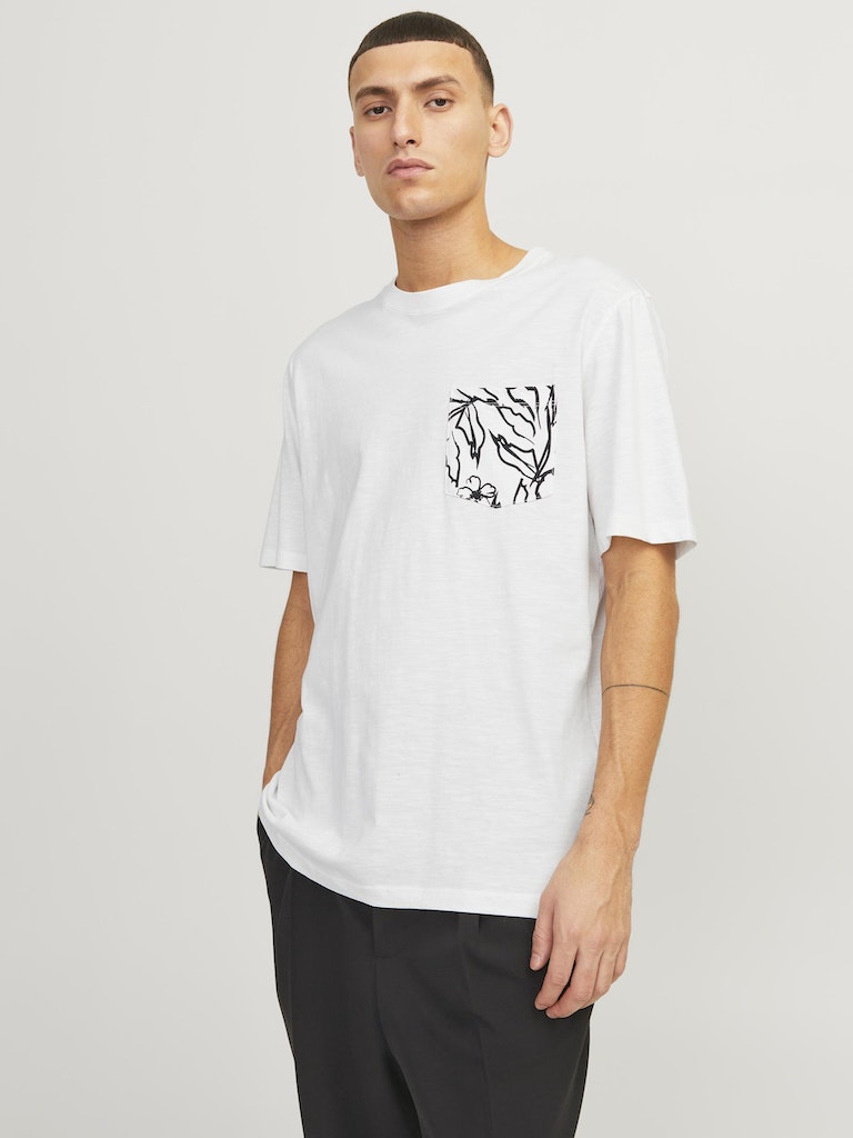 JACK&JONES T-shirt Uomo - Bianco
