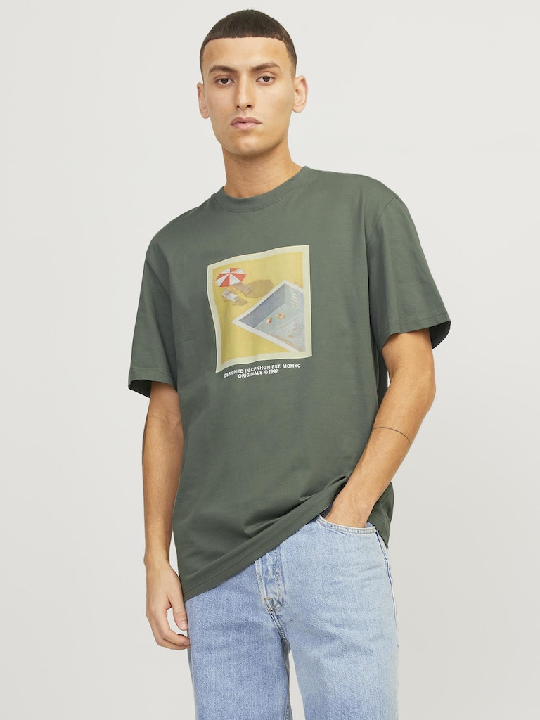 JACK&JONES T-shirt Uomo - Verde