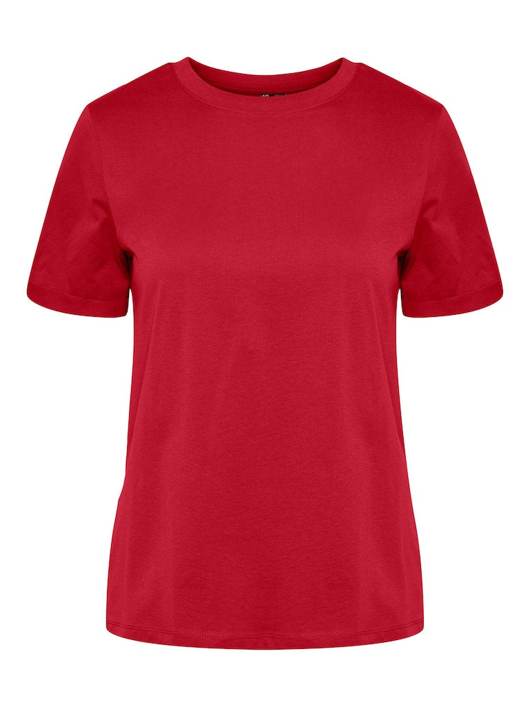 PIECES T-shirt Donna - Rosso