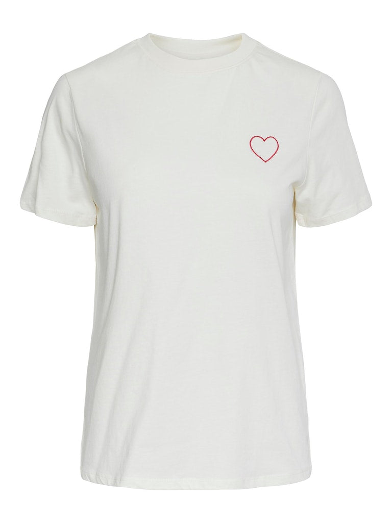 PIECES T-shirt Donna - Bianco