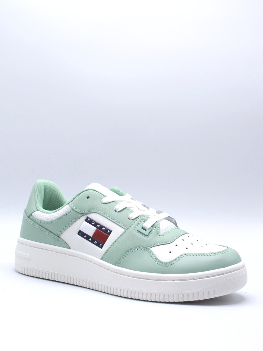TOMMY HILFIGER Sneakers Donna - Bianco/verde