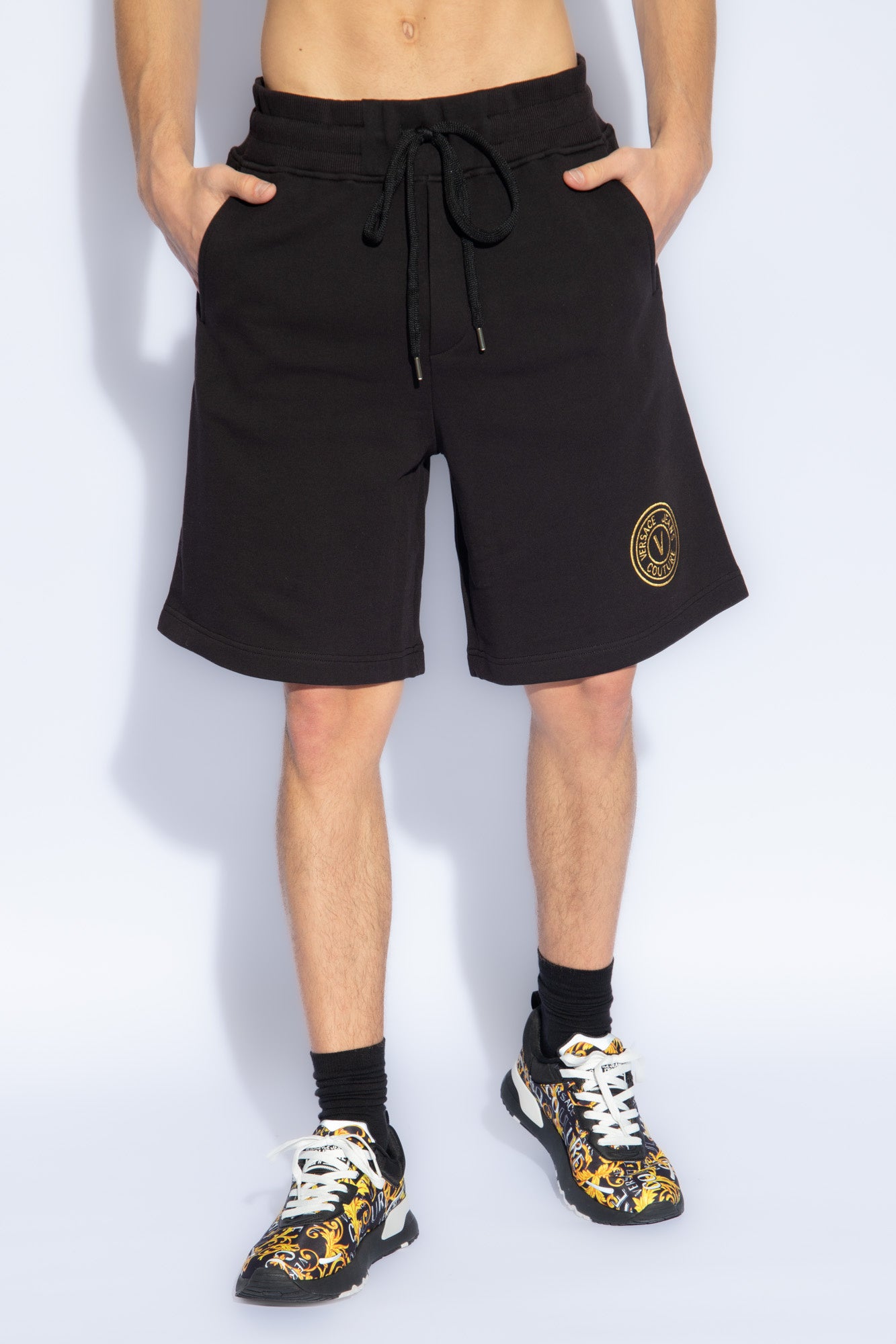 VERSACE JEANS COUTURE Shorts Uomo - Bianco