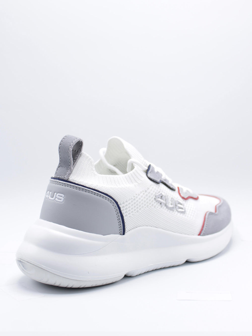 4US Sneakers plantare estraibile Uomo - Bianco modello GOFFREDE