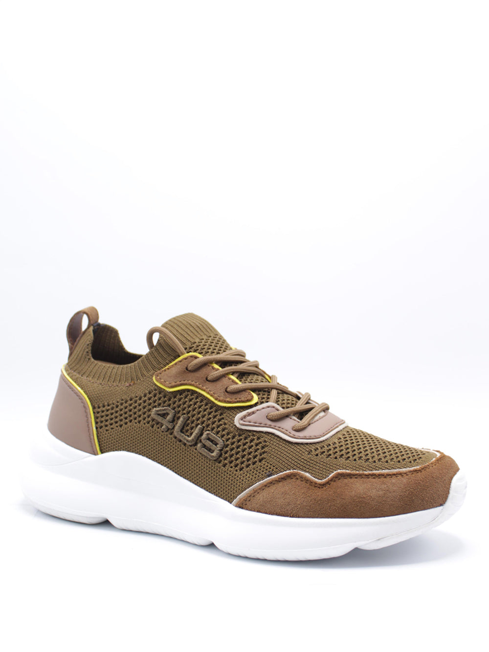4US Sneakers plantare estraibile Uomo - Ocra modello GOFFREDE