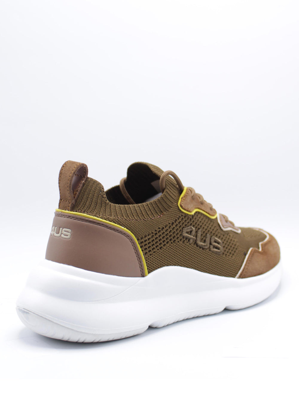 4US Sneakers plantare estraibile Uomo - Ocra modello GOFFREDE