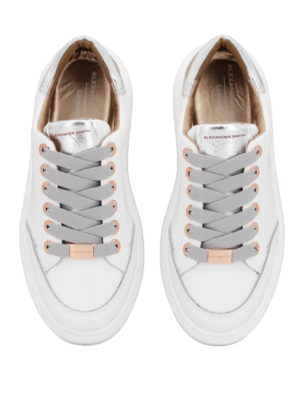 ALEXANDER SMITH Sneakers plantare estraibile Donna - Bianco modello ASBBLSW-1877