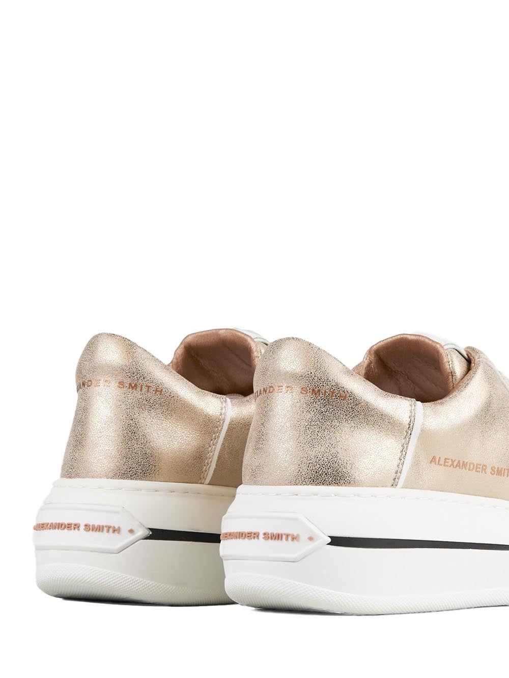 ALEXANDER SMITH Sneakers platform Donna - Oro modello ASBBLSW-1888