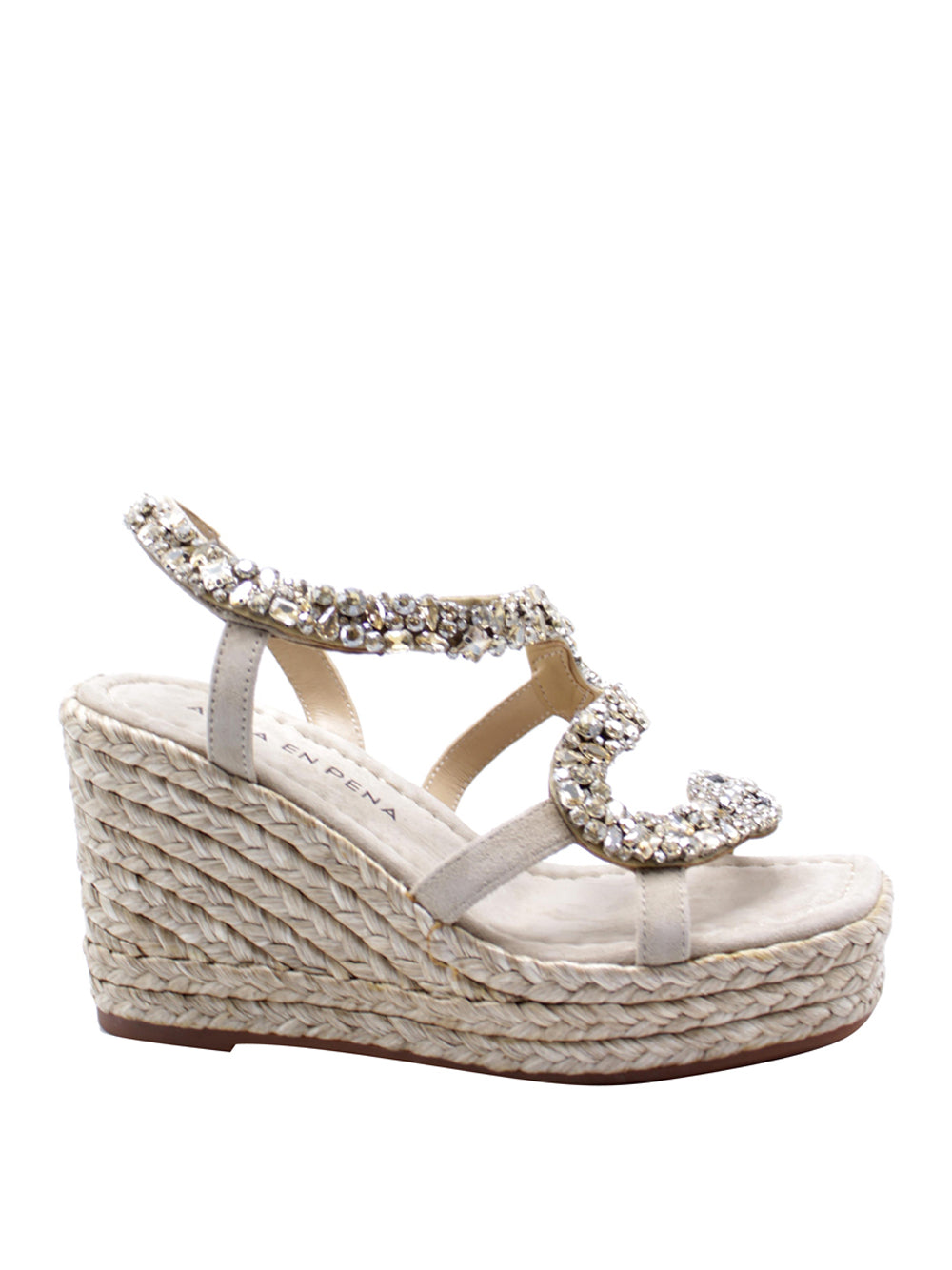 ALMA EN PENA Sandali con zeppa Donna - Beige modello 1276