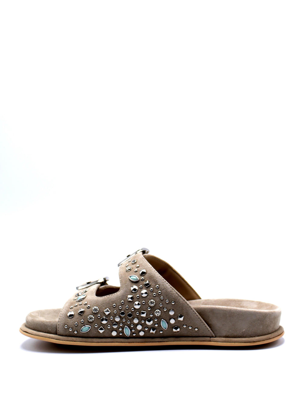ALMA EN PENA Sandali con borchie Donna - Beige modello 1653